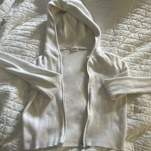 Brandy Melville Joh Galt zip up hoodie